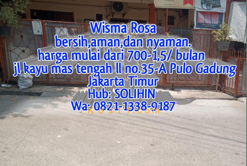 Foto Kost Wisma Rosa , Kost Id 3803