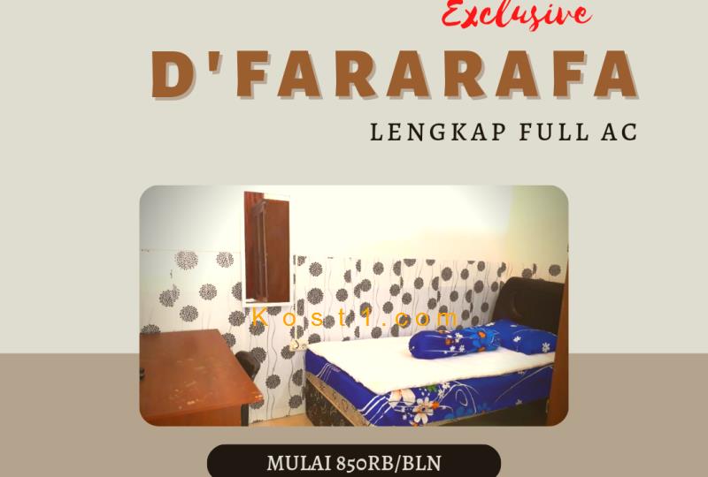 Foto Kost Putri D'FARARAFA, Kost Id 3832